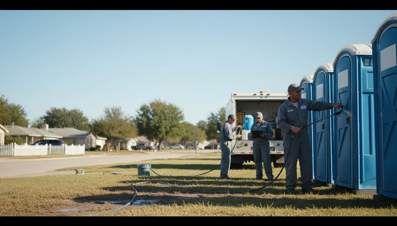 Long-Term Portable Toilet Rental in Dexter, MI near me